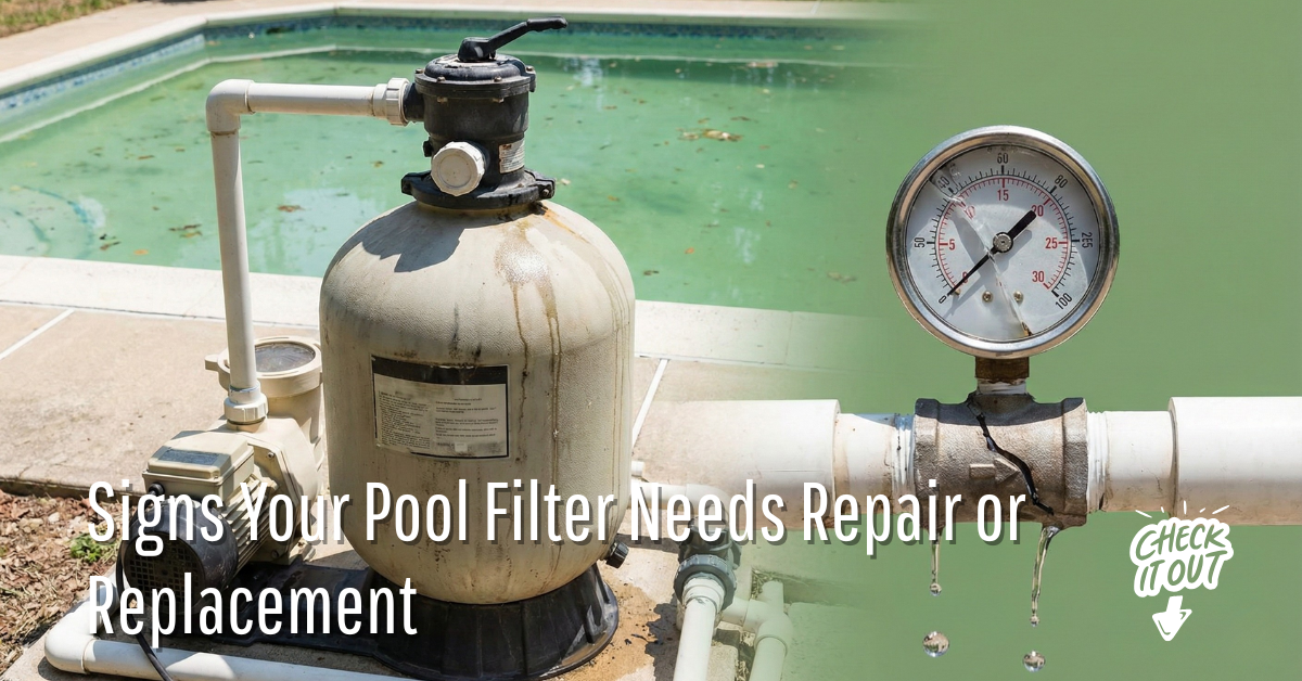 Signs Your Pool Filter Needs Repair or Replacement 🌀💧