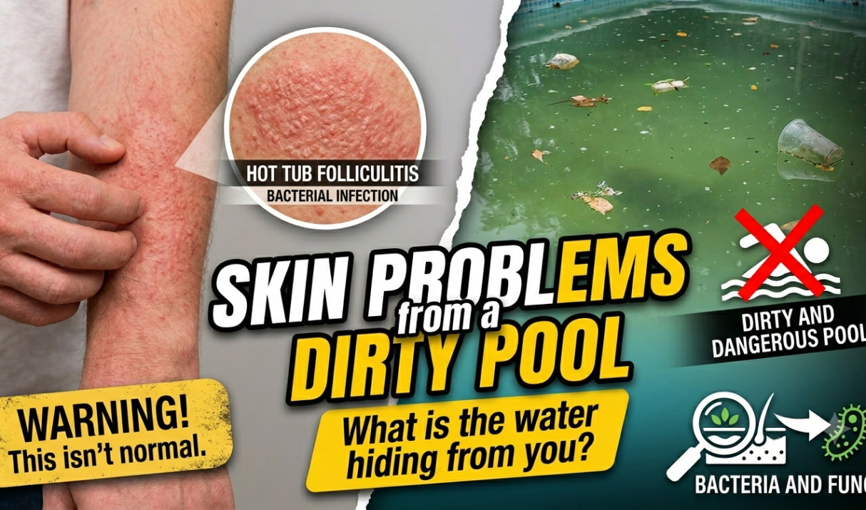 Skin Problems Related to a Dirty Pool