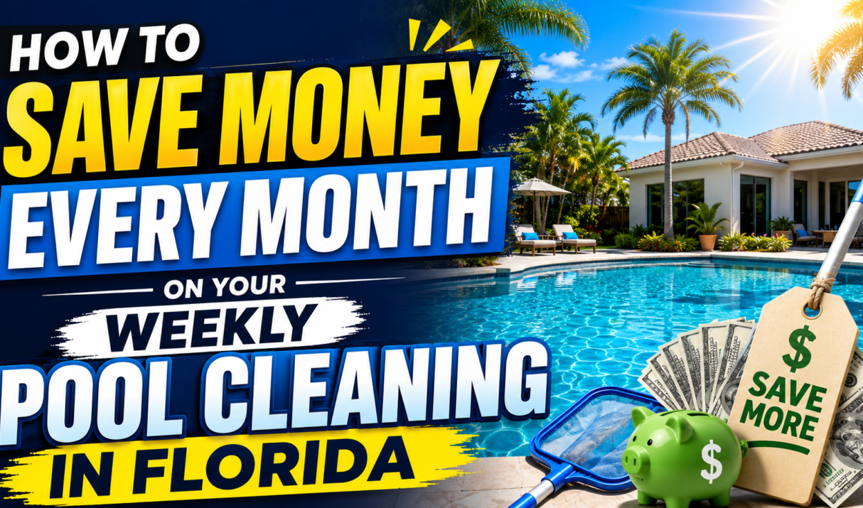 How to Save Money Every Month on Your Weekly Pool Cleaning in Florida