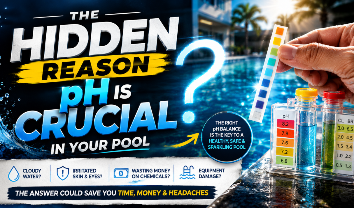 Why the pH is so important in a pool