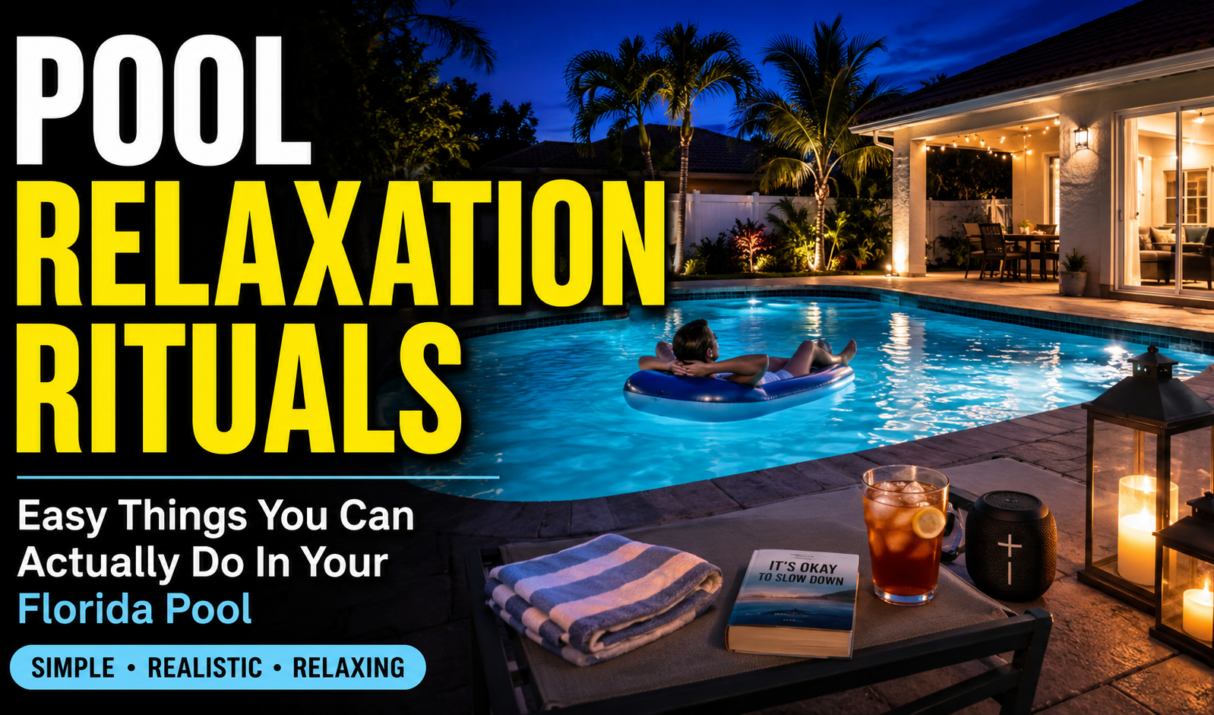 Pool Relaxation Rituals: Easy Things You Can Actually Do In Your Pool