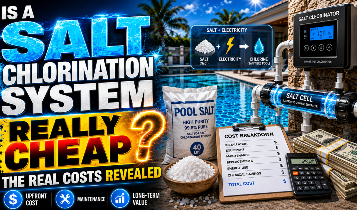 Is a salt chlorination system really cheap