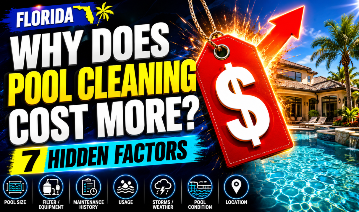 What Determines the Price of Pool Cleaning Services in Florida