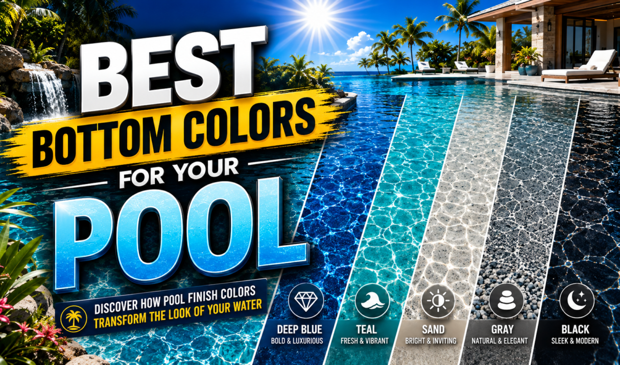 Best bottom colors for your pool