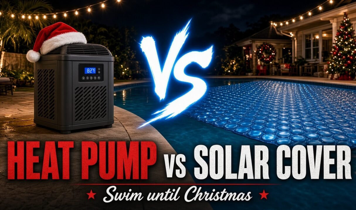 Heat Pump or Solar Cover? How to Keep Swimming in Your Florida Pool Until Christmas